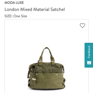 Moda Luxe London Satchel